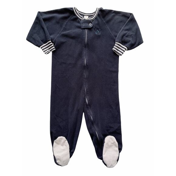 Nordstrom Baby Other - Nordstrom Fleece Blanket Footie Pajamas Size 24m